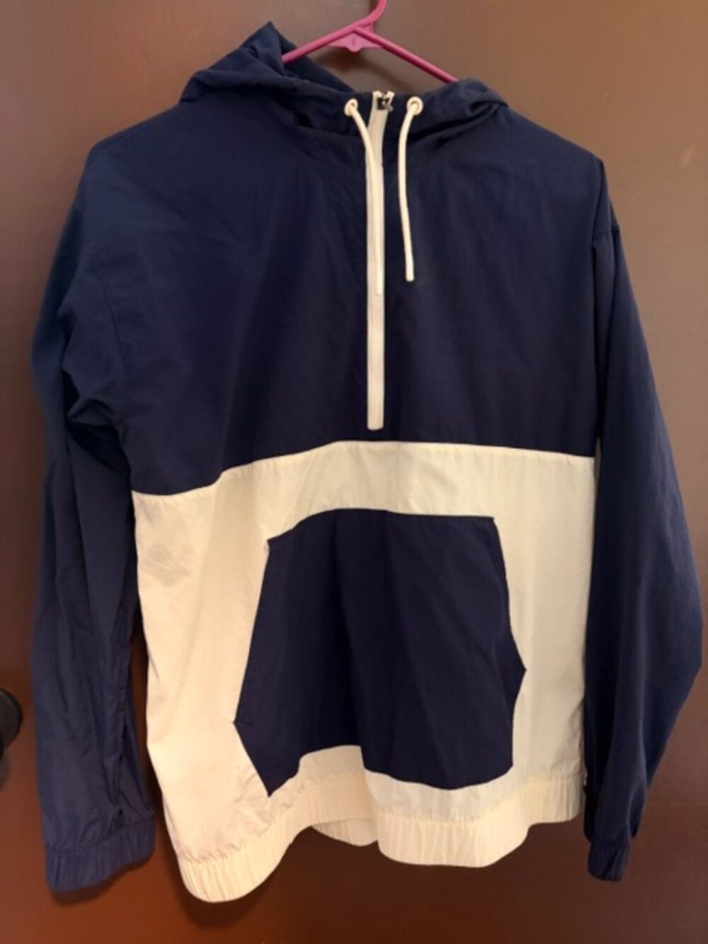New Balance Half-Zip Anorak Windbreaker